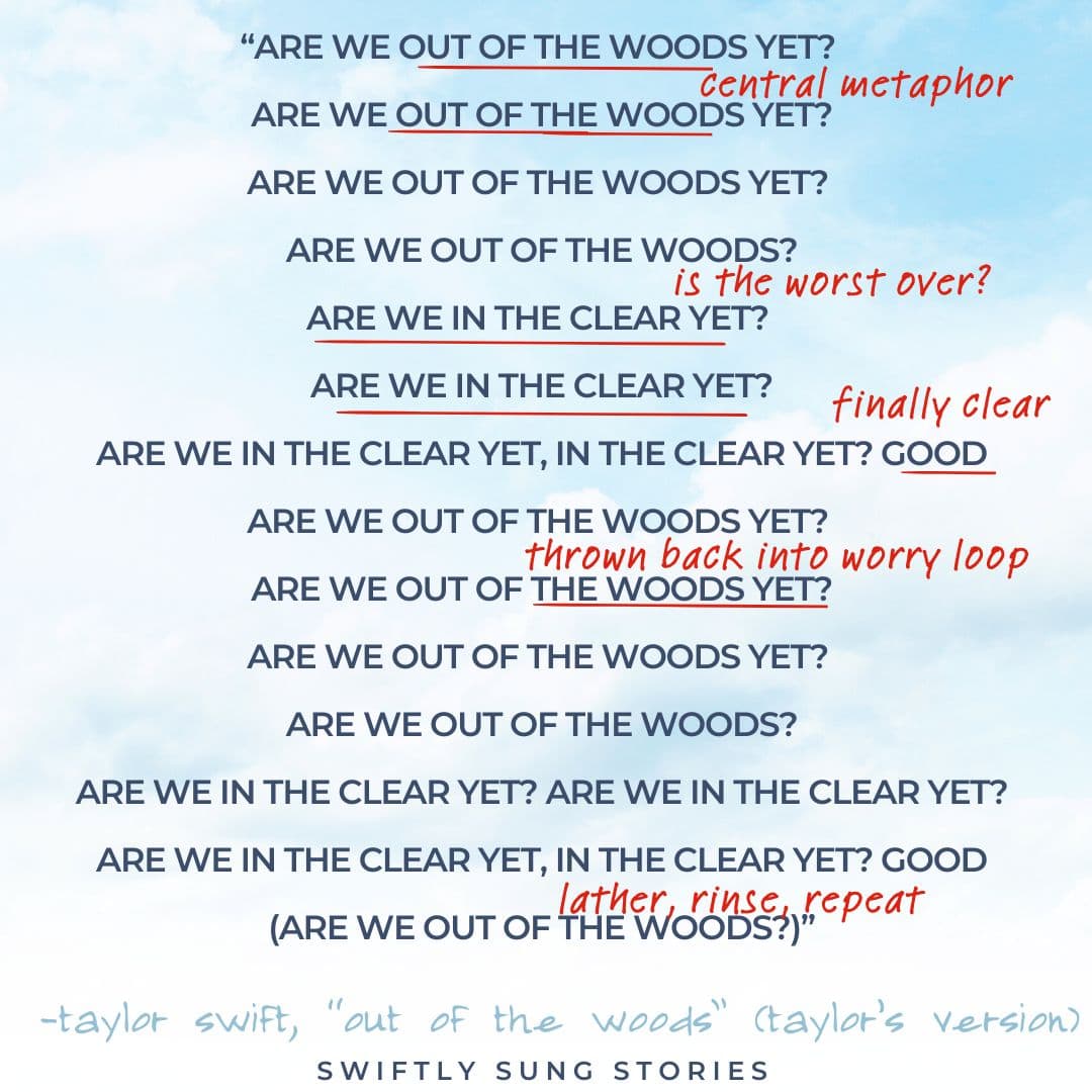 "Are We in the Clear Yet?" Complete Out of the Woods Song Meaning ...