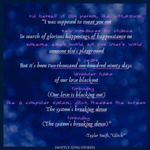6-Year Love Blackout? Analyzing Taylor's "Glitch" Lyrics Meaning